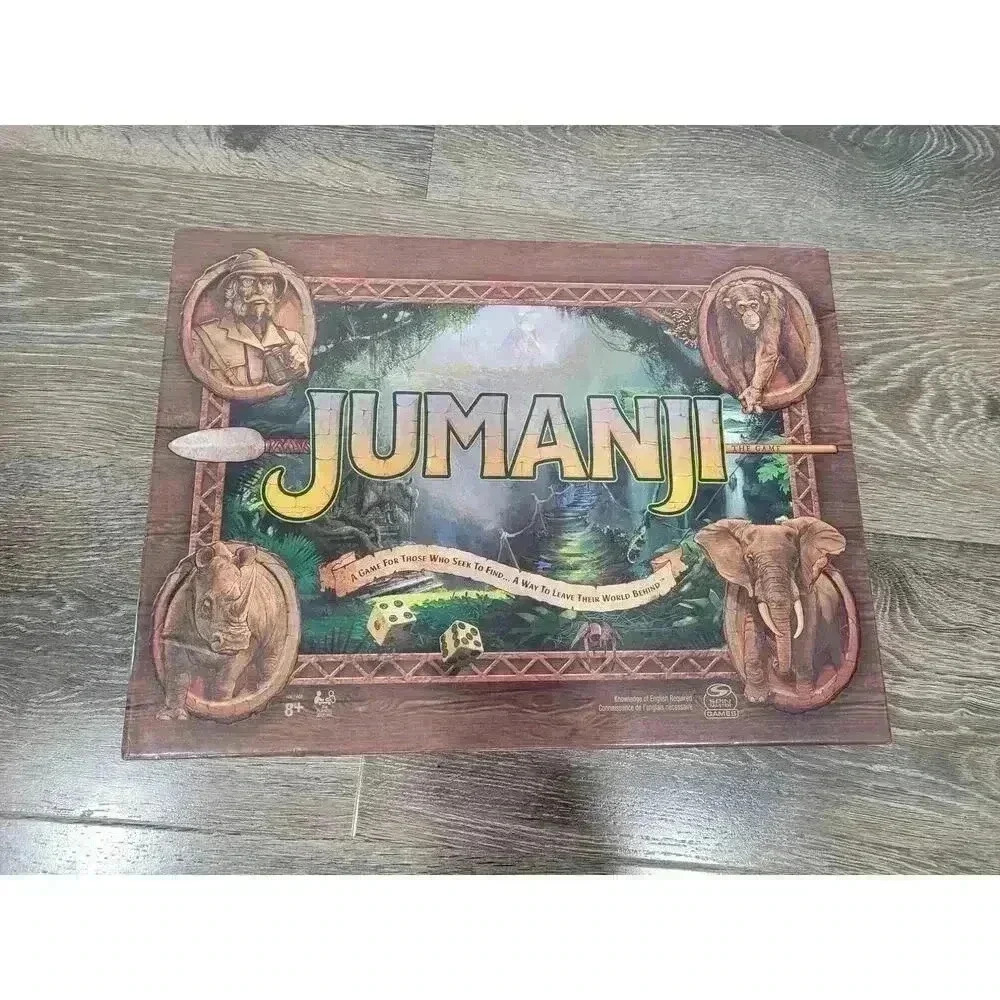 Jumanji Board Game 2022 Spin Master Brand open box‎